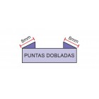 Cortadas puntas dobladas  - +15%